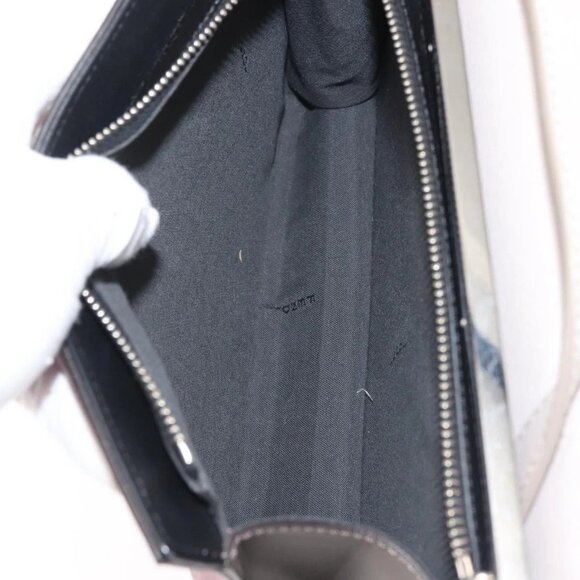 FENDI Demi Jour Bag Bugs Monster Hand Bag Leather 2way Red Silver Auth BA5782 - Picture 14 of 16